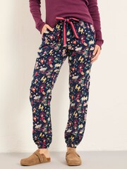 FatFace Cora Navy 12 Days Pyjama Bottoms - Image 1 of 5