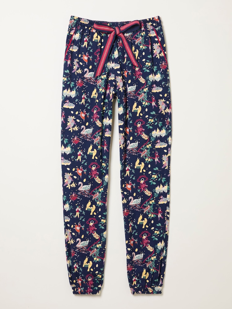 FatFace Cora Navy 12 Days Pyjama Bottoms - Image 5 of 5