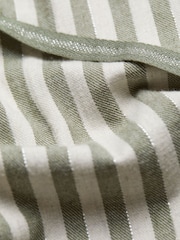 FatFace Lola Green Metallic Stripe Pyjama Bottoms - Image 6 of 6