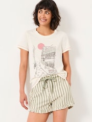 FatFace Scenic Graphic T Shirt - Imagen 1 de 5