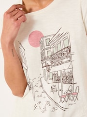 FatFace Scenic Graphic T Shirt - Imagen 3 de 5