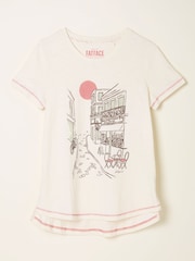 FatFace Scenic Graphic T Shirt - Imagen 5 de 5