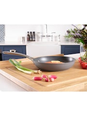 Laura Ashley Dark Slate 20cm Superior Non Stick Frying Pan - Image 1 of 4