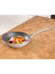 Laura Ashley Dark Dove Grey 20cm Superior Non Stick Frying Pan - Image 1 of 4