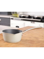 Laura Ashley Sage Leaf 16cm Superior Non Stick Milk Pan - Image 1 of 4
