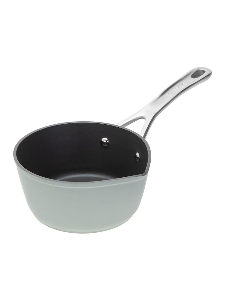 Laura Ashley Sage Leaf 16cm Superior Non Stick Milk Pan - Image 2 of 4