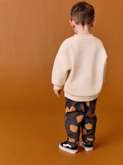 Ecru Pumpkin - Halloween Sweatshirt (3mths-7yrs) - Imagen 5 de 10