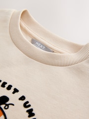 Ecru Pumpkin - Halloween Sweatshirt (3mths-7yrs) - Imagen 9 de 10