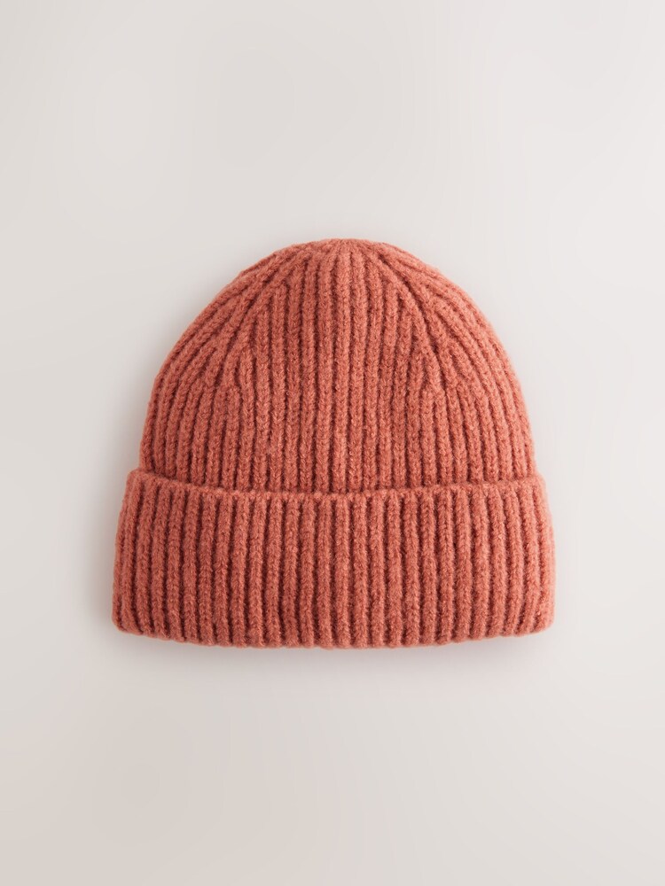 Orange Fluffy Beanie (1-16yrs) - Image 1 of 3