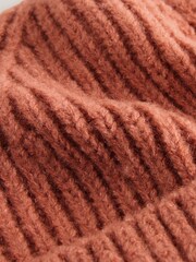 Orange Fluffy Beanie (1-16yrs) - Image 3 of 3