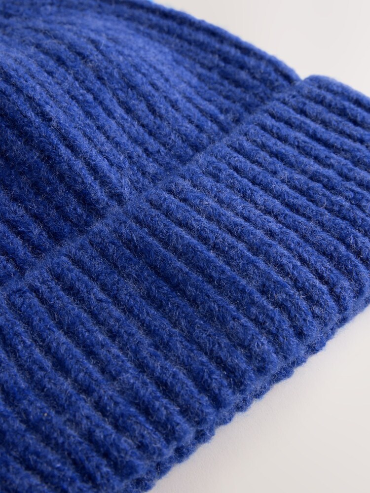 Blue Fluffy Beanie (1-16yrs) - Image 2 of 3