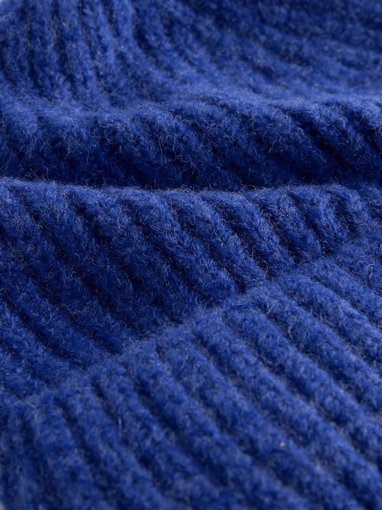 Blue Fluffy Beanie (1-16yrs) - Image 3 of 3 Blue Fluffy Beanie (1-16yrs) - Image 3 of 3