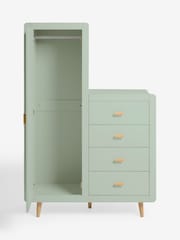 Sage Green Kids Alix 4 Drawer Tall Chest Of Drawers - Image 6 of 10