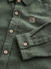 Green Long Sleeve Melange Character Shirt (3mths-7yrs) - Image 4 of 4