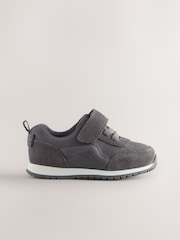 Grey Touch Fastening First Walker Trainers - Image 2 of 5