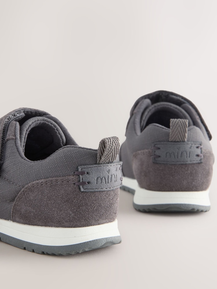 Grey Touch Fastening First Walker Trainers - Image 5 of 5