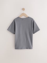 Grey Casper the Ghost Oversized License Graphic Print 100% Cotton T-Shirt (3-16yrs) - Image 2 of 4