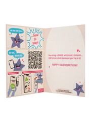 Hallmark Yellow Dopple Gang Super Star Valentines Card - Image 4 of 6