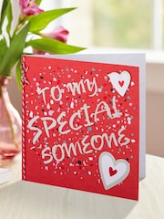 Hallmark Red Someone Special Confetti Valentines Card - Image 1 of 4
