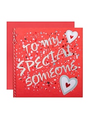 Hallmark Red Someone Special Confetti Valentines Card - Image 2 of 4