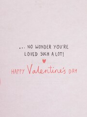 Hallmark Red Cute Rabbit Heart Balloon Valentines Card - Image 6 of 6