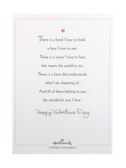 Hallmark Blue 3D & Pop-Up River Scene Valentine's Card - Image 5 of 5