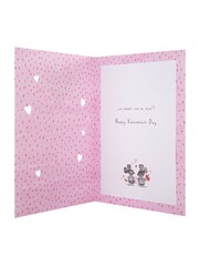Hallmark Pink Cute Mice Design Valentines Card - Image 4 of 5