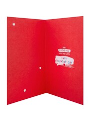 Hallmark White Fiancé Forever Friends Bear Valentine's Card - Image 4 of 4