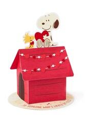 Hallmark Red Pop Up PEANUTS Snoopy Valentines Card - Image 3 of 6