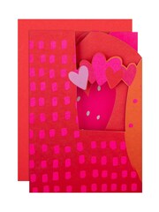 Hallmark Red Pop Up 'Love' Banner Valentines Card - Image 2 of 5