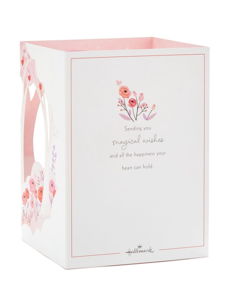 Hallmark Pink 3D Pop-Up Magical Unicorn Valentines Card - Image 5 of 5