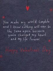 Hallmark Blue One I Love Moon and Back Valentines Card - Image 5 of 5