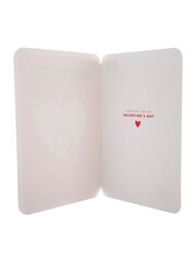 Hallmark Red One I Love Cute Heart Valentines Card - Image 3 of 5