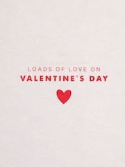 Hallmark Red One I Love Cute Heart Valentines Card - Image 5 of 5