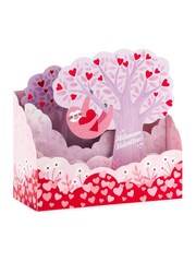 Hallmark Pink 3D & Pop-Up Cute Sloth Valentine's Card - Image 3 of 6
