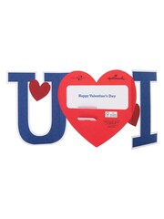 Hallmark Blue Husband 3D Fold Out Banner Valentine's Card - Image 5 of 6