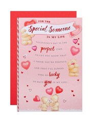 Hallmark Pink Someone Special Forever Friends Valentine's Card - Image 2 of 4
