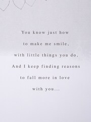 Hallmark Grey Husband Heartfelt Verse Valentines Card - Image 5 of 6