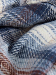 Blue Borg Lined Check Shacket (3mths-7yrs) - Image 8 of 10