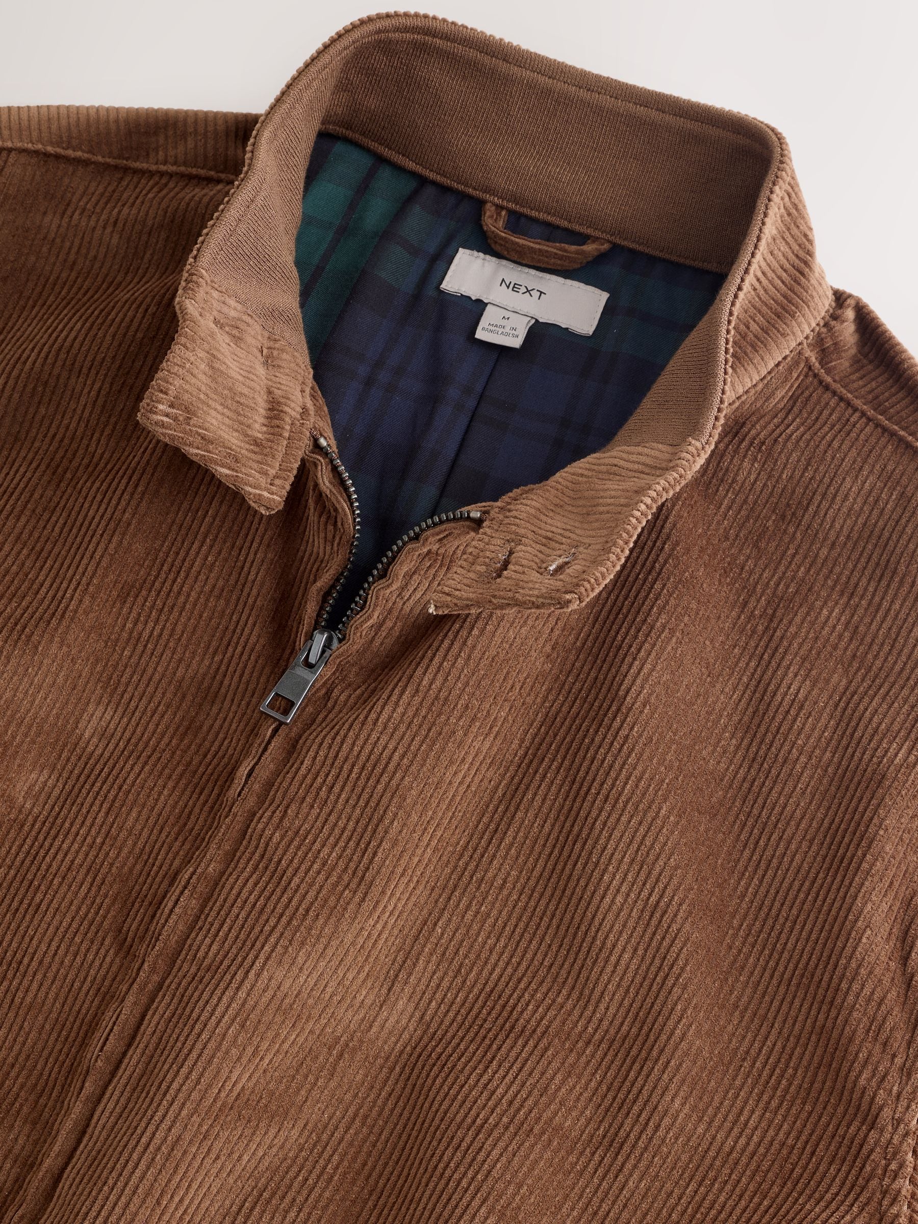 Buy Tan Brown Corduroy Harrington Jacket from Next USA