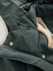 Green ThermoGen Parka Jacket with Borg Lining - Image 6 of 8