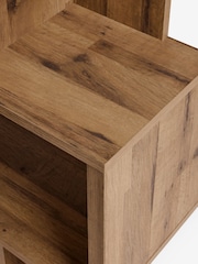 Dark Bronx Oak Effect Large Corner Shelf - Image 6 of 7