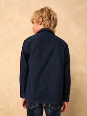 Mornarica - Srajca z dolgimi rokavi in dvojnim žepom (3-16let) - Slika 4 iz 8