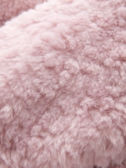 Pink - Borg Duffle Coat (3-16yrs) - Bild 4 von 4