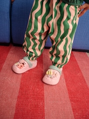 Pink/Green Character Print Joggers Pyjamas 3 Pack (9mths-10yrs) - Image 5 of 11