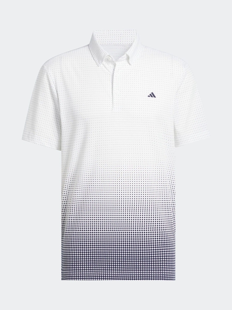 adidas Golf Go To Rise Print Polo Shirt - Image 6 of 6 adidas Golf Go To Rise Print Polo Shirt - Image 6 of 6
