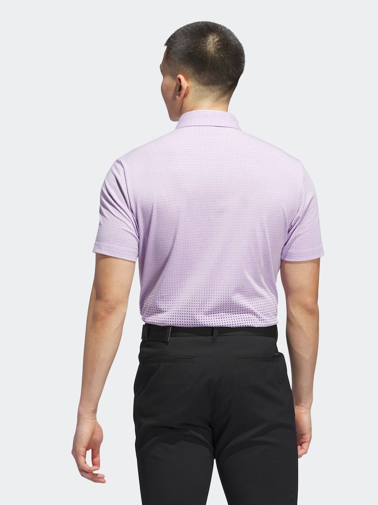 adidas Golf Go To Rise Print Polo Shirt - Image 2 of 6 adidas Golf Go To Rise Print Polo Shirt - Image 2 of 6