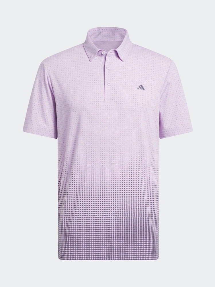 adidas Golf Go To Rise Print Polo Shirt - Image 6 of 6