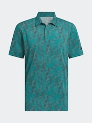 adidas Golf Ultimate365 Textured Print Polo Shirt - Image 6 of 6