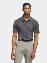 adidas Golf Ultimate365 Textured Print Polo Shirt - Image 1 of 6